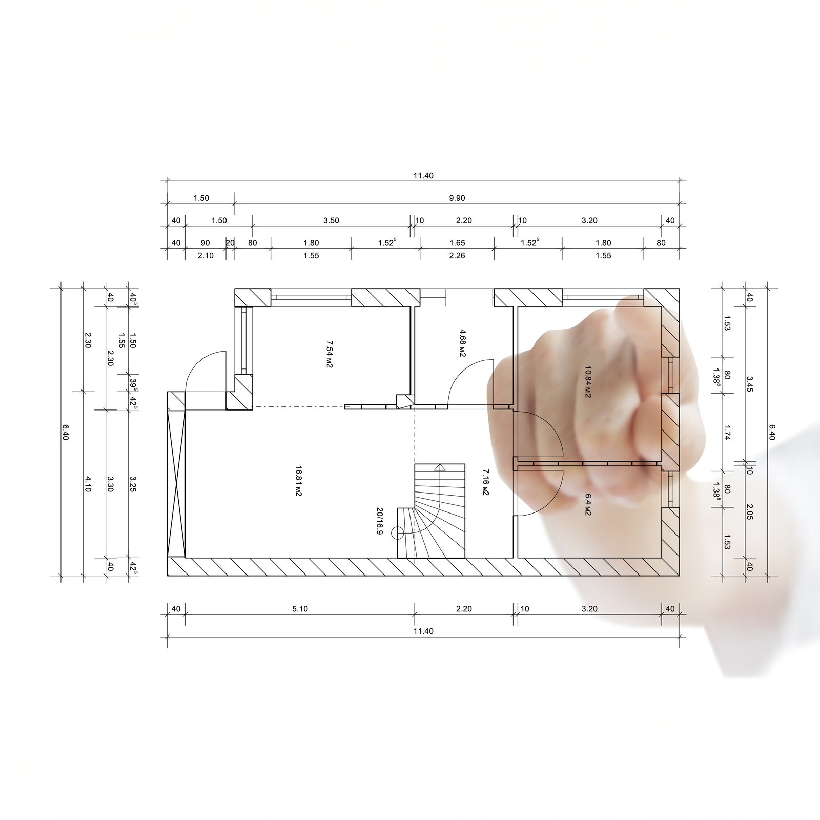 Architectural rendering